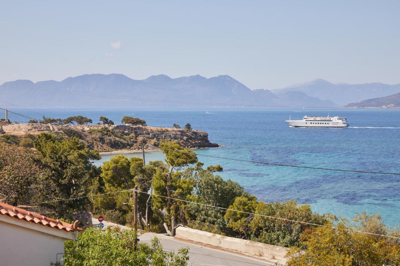 Klonos Anna Hotel Aegina Exterior photo